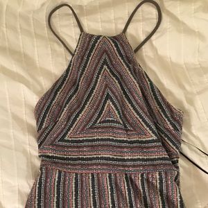 urban outfitters high neck retro dress